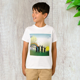 T-shirt Sunrise Rainbow Children