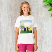 T-shirt Sunrise Rainbow Children