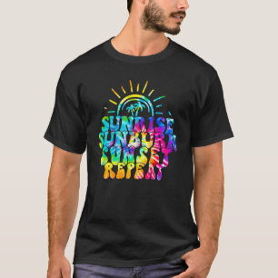 T-shirt Sunrise Sunburn Sunset Répétition Hawaii Summer Va