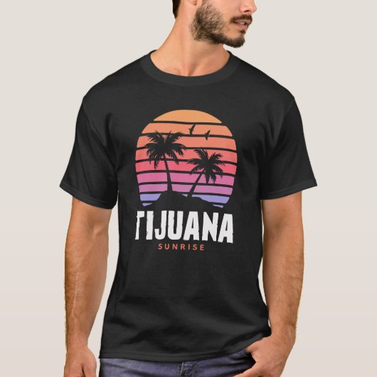 T-shirt Sunrise Tijuana (Devant)