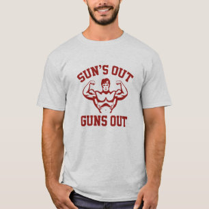 T-shirt Sun's Out Guns Out