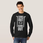 T-shirt Suns Out Guns Out SpeFishing Print Spearfish Pro (Devant entier)