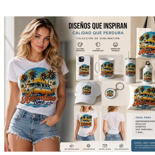 T-shirt “Sunset Adventure Van”