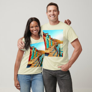 T-shirt Sunset Bliss : Hues Balnéaires
