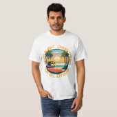 T-shirt Sunset Chase Camper Van Beach (Devant entier)