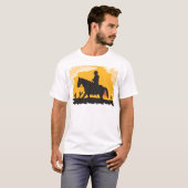 T-shirt Sunset Cowboy (Devant entier)
