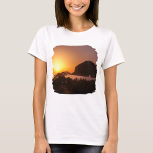 T-shirt Sunset Dark Rock Bateau Et Jardin