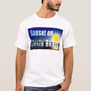 T-shirt Sunset de la plage de Siesta