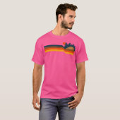 T-shirt Sunset Giant Cavy Rodent Capybara (Devant entier)