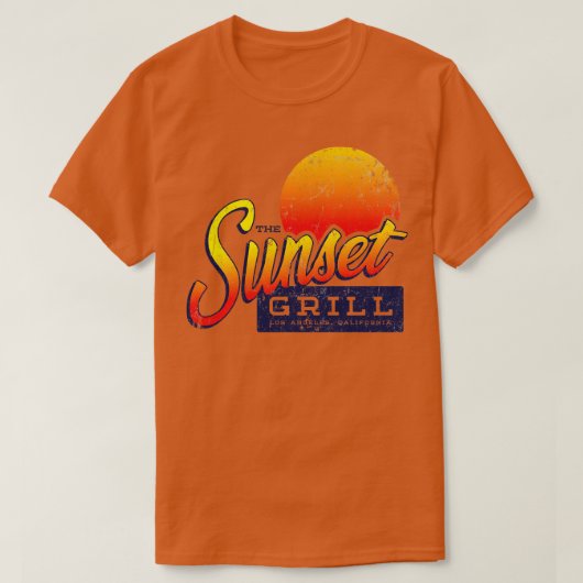 T-shirt Sunset Grill (Design devant)