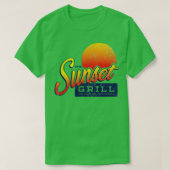 T-shirt Sunset Grill (Design devant)