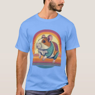 T-shirt Sunset Guinea Pig Adventure