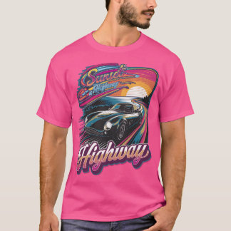 T-shirt Sunset Highway - Californie - San Francisco Comté