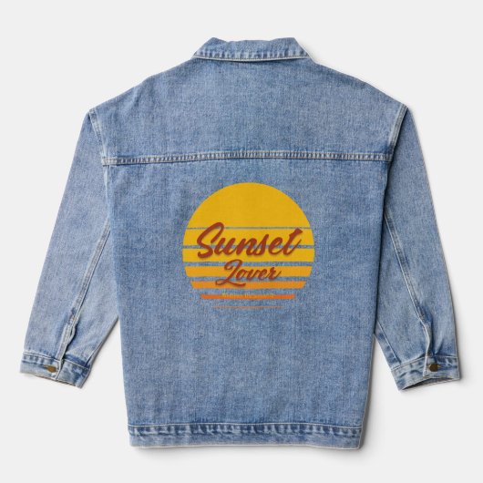 T-shirt "Sunset Lover" (Verso)
