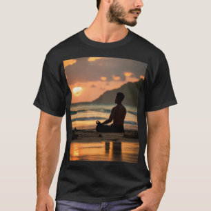 T-shirt Sunset Serenity : Un conte de tranquillité