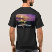 T-shirt Sunset Shark (Dos)