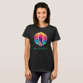 T-shirt Sunset Surfboard Paradise - (Devant entier)