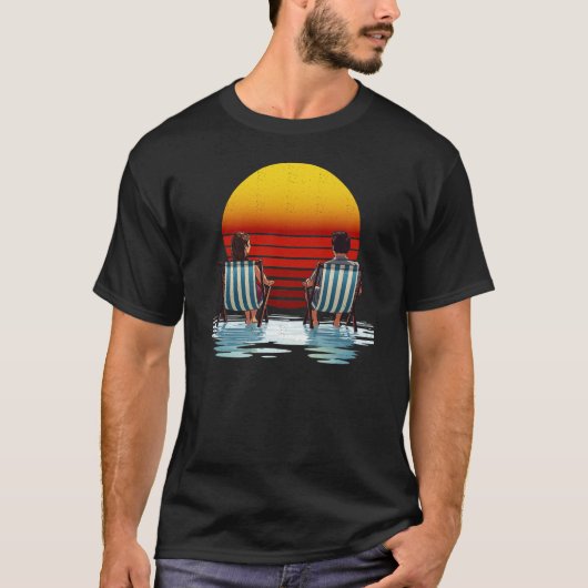T-shirt Sunset Therapy (Devant)