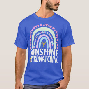 T-shirt Sunshine and Birdwatch mignon cadeau arc-en-ciel p