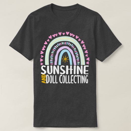 T-shirt Sunshine and Doll Collectionner un joli cadeau arc (Design devant)