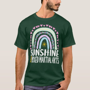 T-shirt Sunshine and Mixte Martial Arts Cute Rainbow Gift