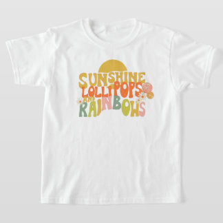 T-shirt Sunshine Lollipopes et Rainbows
