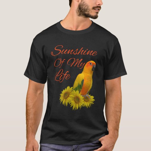T-shirt Sunshine Parrot Sun Conure (Devant)