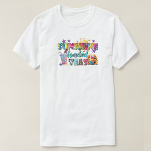 T-shirt Sunshine & Thés Chargés Colorful Summer Vibes Tea