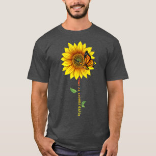 T-shirt Sunshine Tournesols Butterflons Never Forget to Sm