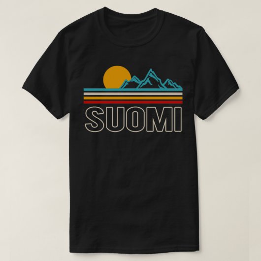 T-shirt suomi finlandais (Design devant)