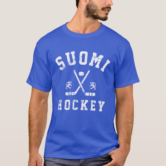 T-shirt Suomi Hockey sur glace  (Devant)