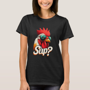 T-shirt SUP Drôle d'amateur de poulet Elevage Le Chuchoteu