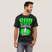 T-shirt SUP Is My Cardio Boarding Paddling Stand Up Paddle (Devant entier)