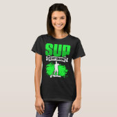 T-shirt SUP Is My Cardio Boarding Paddling Stand Up Paddle (Devant entier)