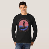 T-shirt SUP Stand Up Paddling Surf Surfer Surfboard Vin (Devant entier)