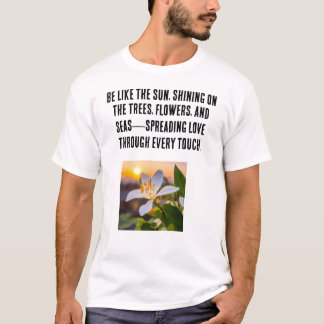 T-shirt Suparb Sun Nature Designs