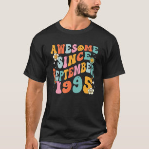 T-shirt Super 27ème anniversaire stupéfiant depuis septemb