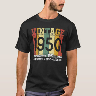 T-shirt Super 71E Cadeau Anniversaire Né En 1950