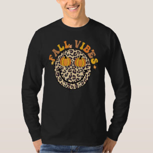 T-shirt Super ambiance automnale léopard rétro groovy merc