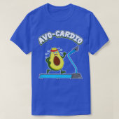 T-shirt Super amp Funny AvoCardio Avocado Cardio Pun Gym (Design devant)