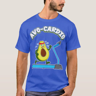 T-shirt Super amp Funny AvoCardio Avocado Cardio Pun Gym