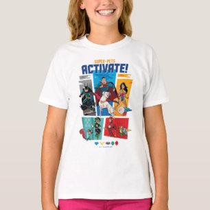 T-shirt Super-Animaux & Justice League - Activez !