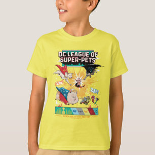T-shirt Super-Animaux : Nous sommes un pack, nous collons
