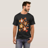 T-shirt Super Automne NICU Infirmière Maple Leaf Automne V (Devant entier)