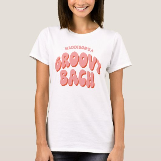 T-shirt super Bach Custom Retro Bachelorette (Devant)