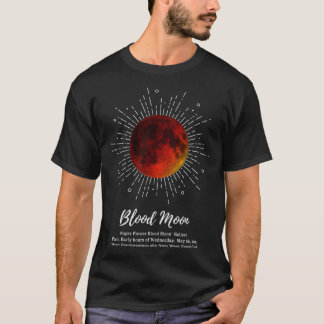 T-shirt Super Blood Moon 2021