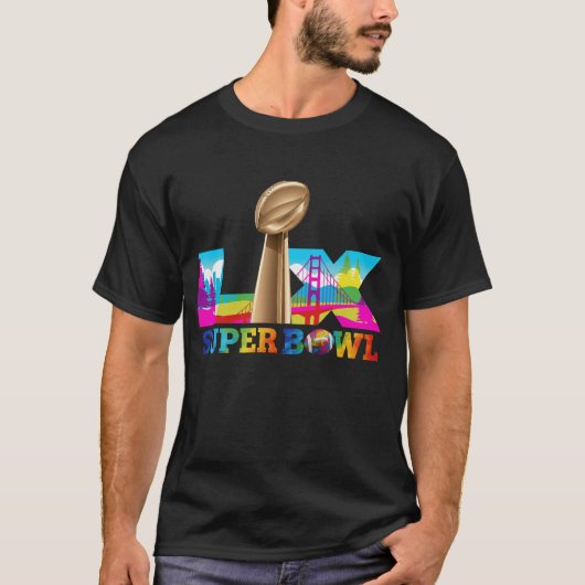 T-shirt Super Bowl 2026 (Devant)