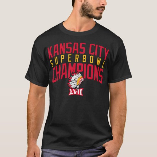 T-shirt Super Bowl de Kansas City (Devant)