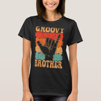 T-shirt Super Brother les années 70 Nostalgie esthétique 1