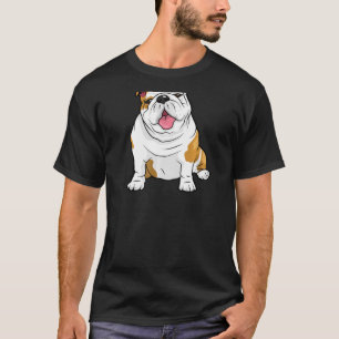 T-shirt Super Bulldogs Anglais Bulldogs Chiens Chien up